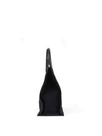 Saint Laurent Black Canvas Rive Gauche Large Tote Bag
