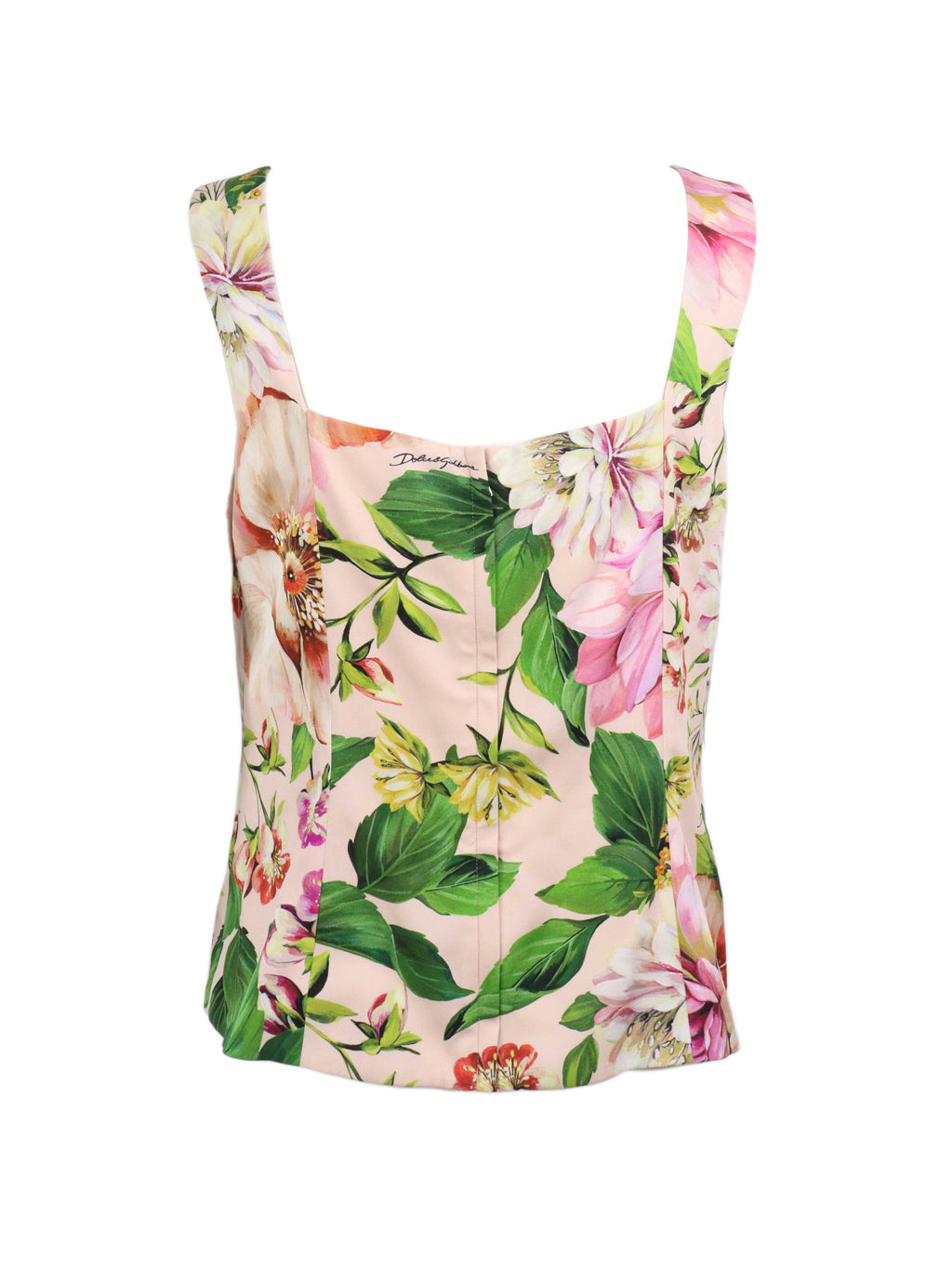 Dolce & Gabbana Floral Bustier.