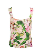Dolce & Gabbana Floral Bustier.