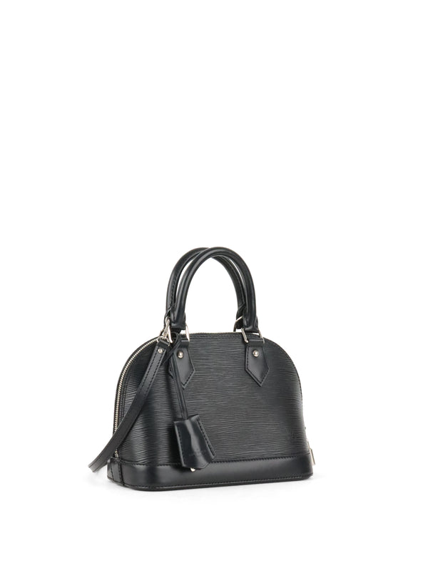 Louis Vuitton Black Epi Alma BB SHW