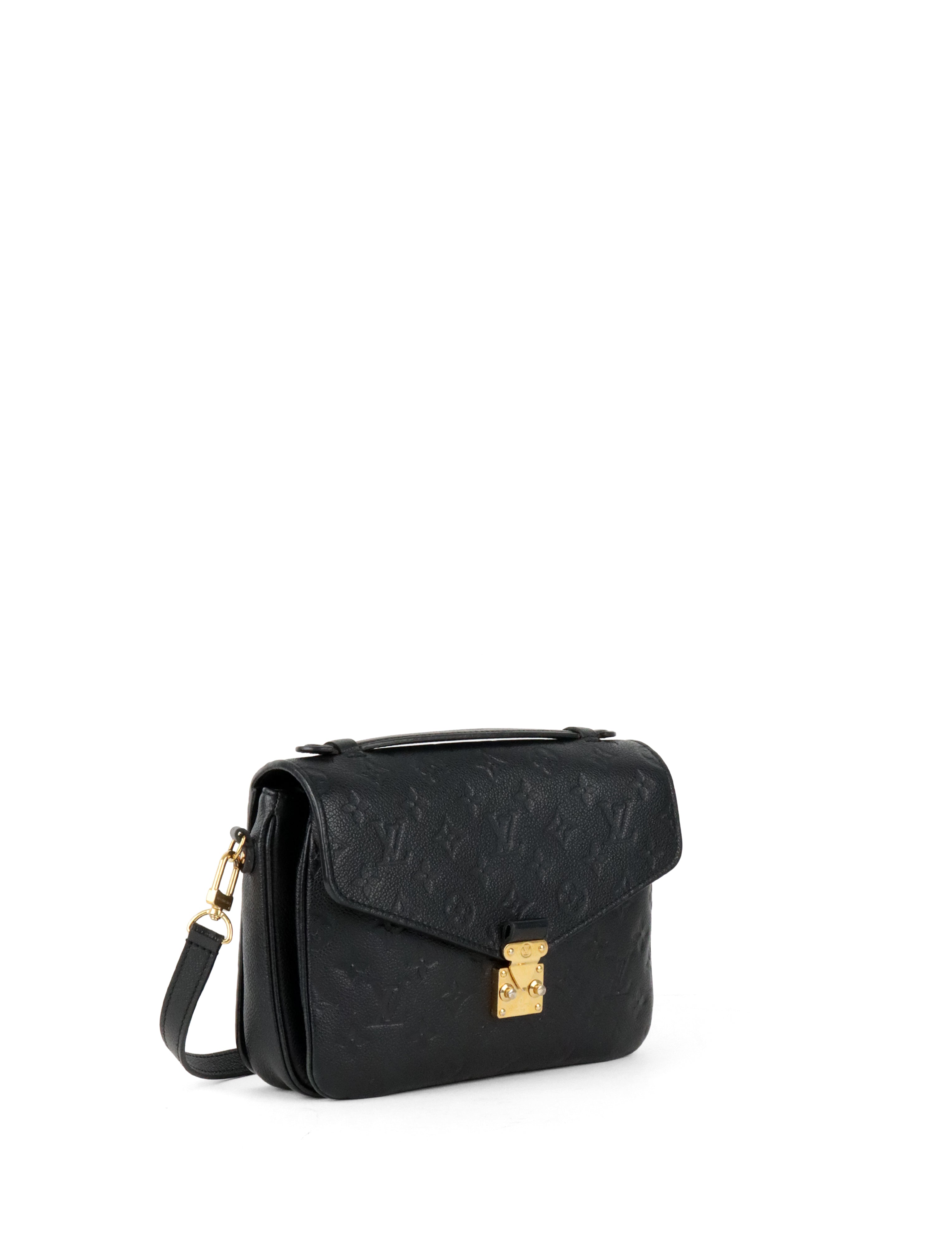 Louis Vuitton Black Pochette Metis