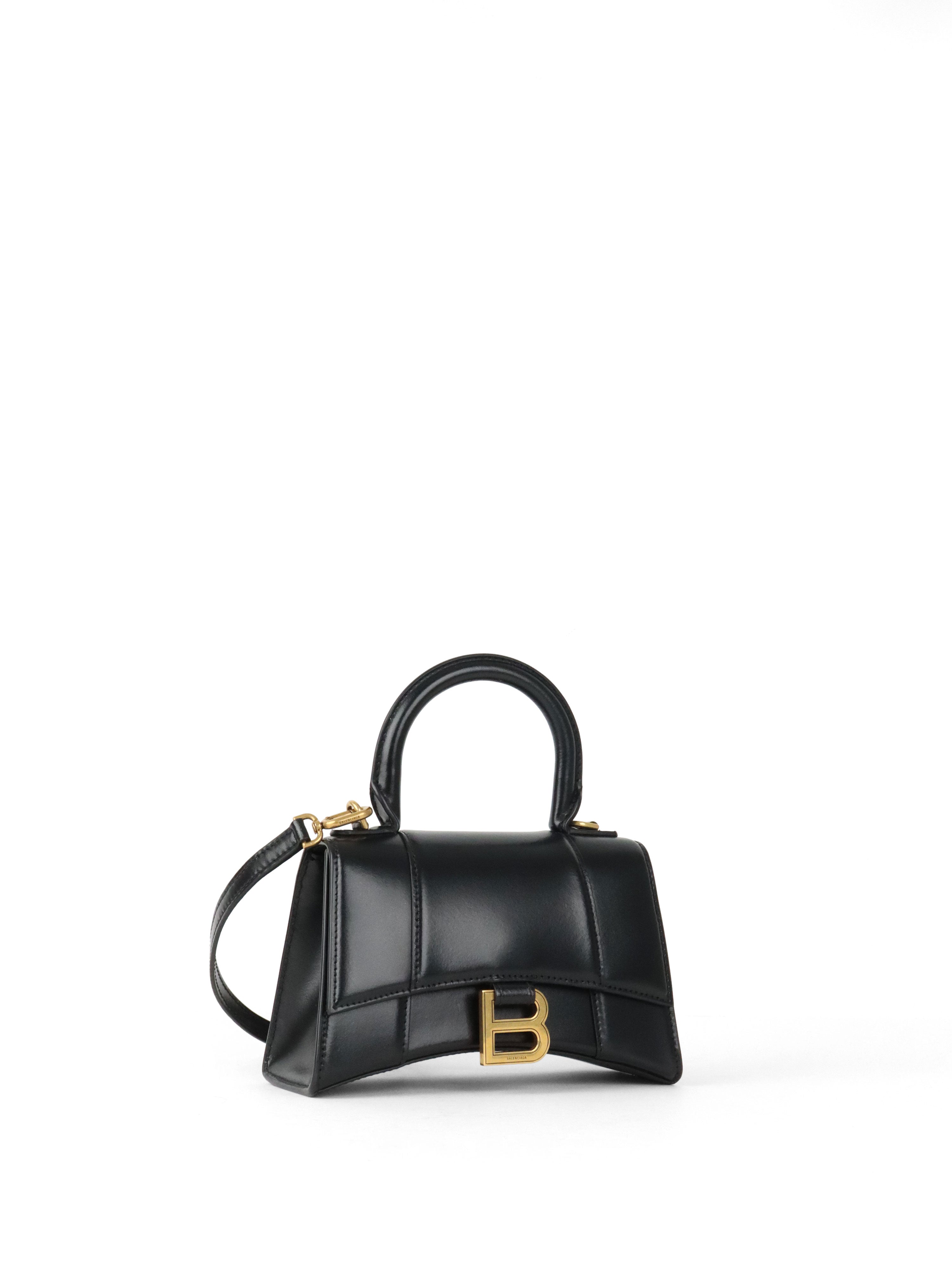 Balenciaga Black Hourglass XS Bag