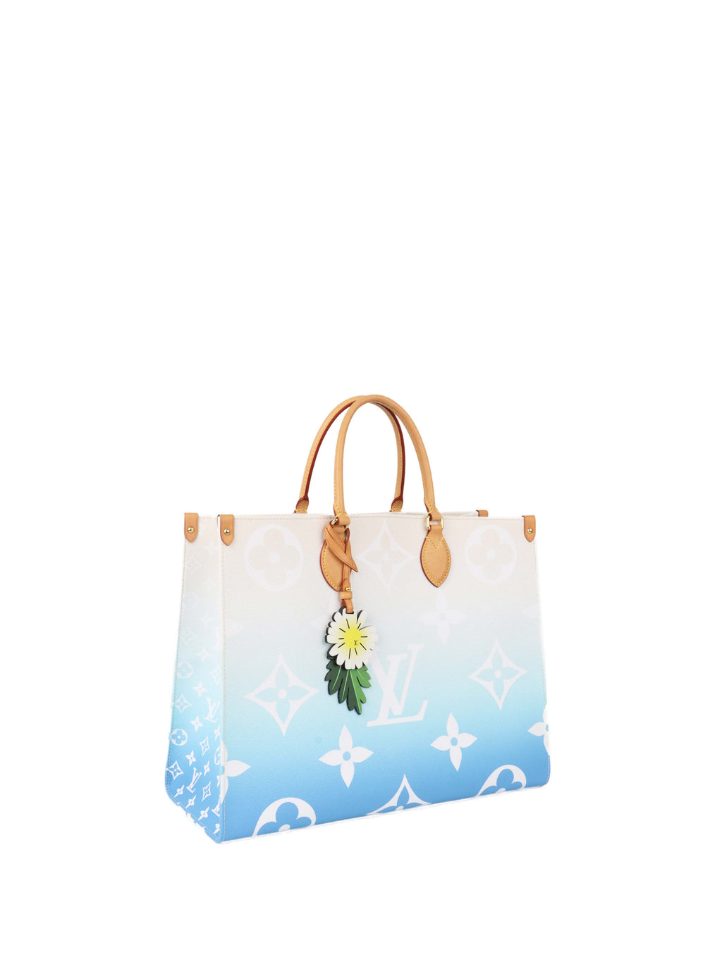 Louis Vuitton Beige/Blue Ombre OnTheGo GM Pool