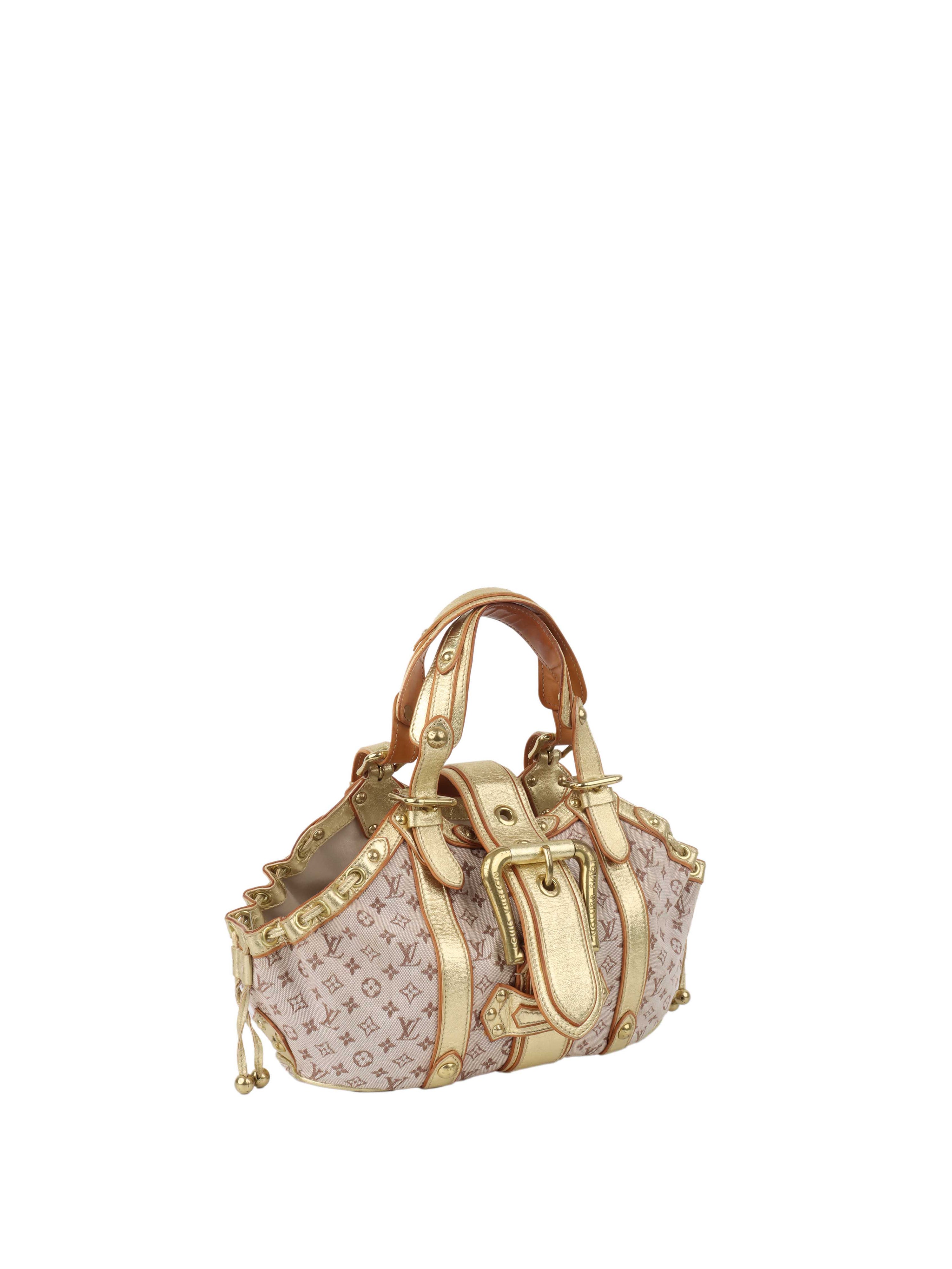 Louis Vuitton Vintage Gold Theda Bag