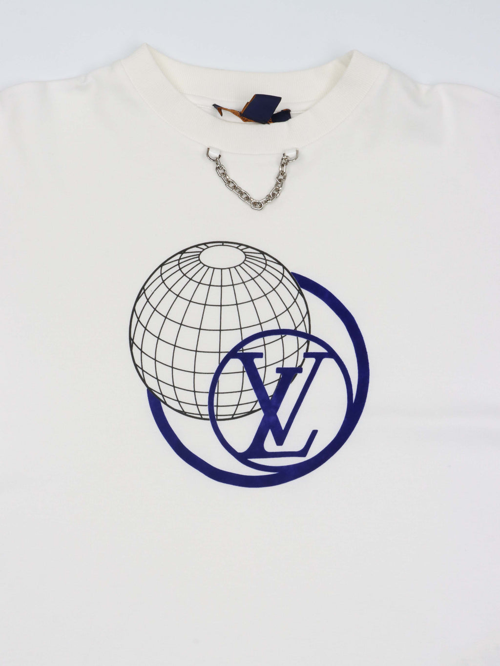Louis Vuitton Velvet Logo T-shirt.