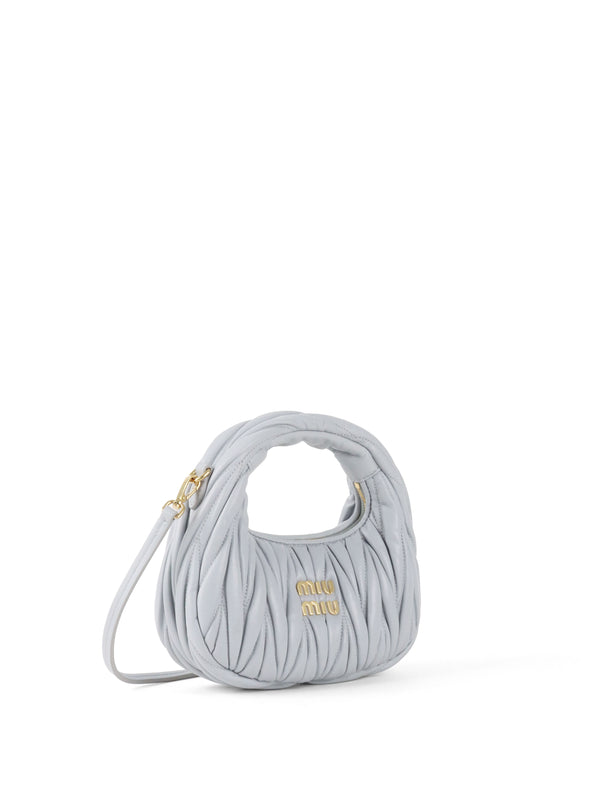 Miu Miu Powder Blue Wander Hobo Mini-Bag