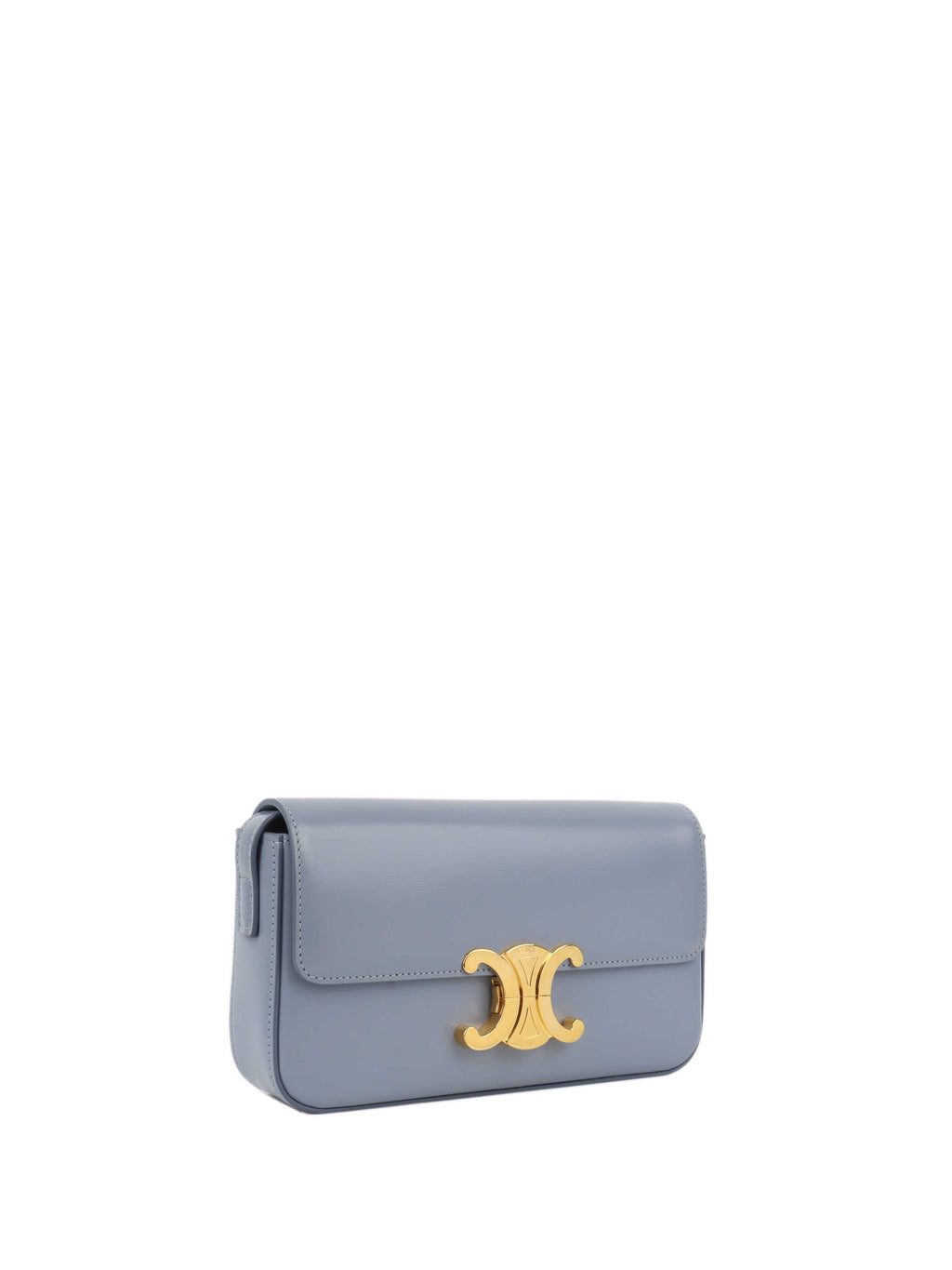 Celine Claude Shoulder Bag in Blue