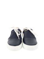 Chanel Navy Sneakers.