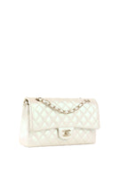 Chanel Ivory Irridecent Medium Classic Flap LGHW