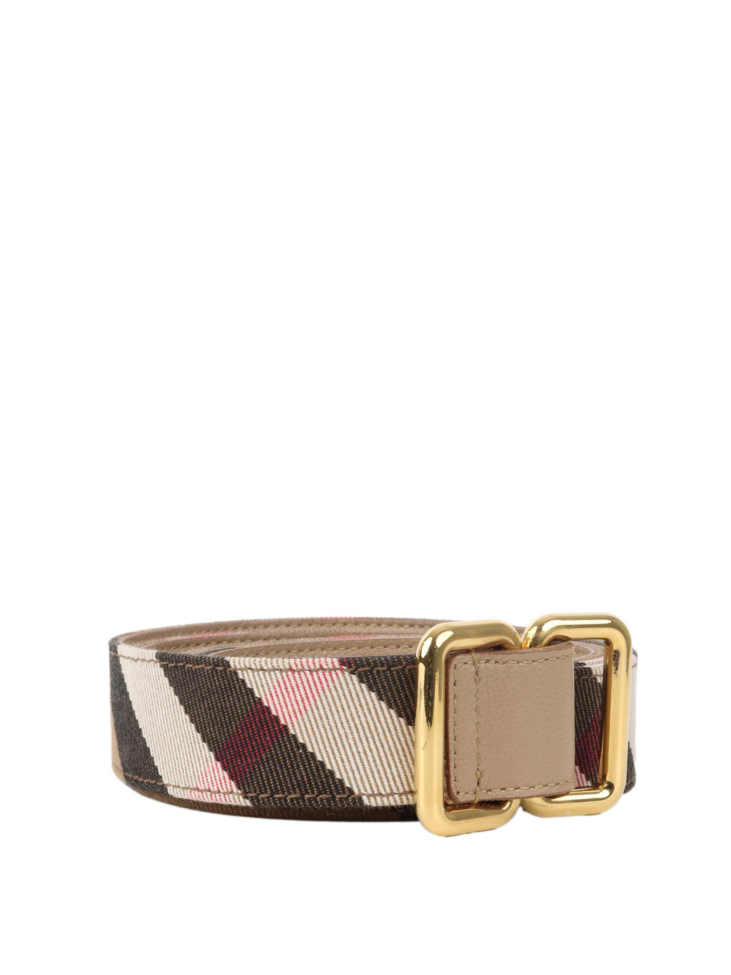 Burberry Signature Check Reversible Belt.