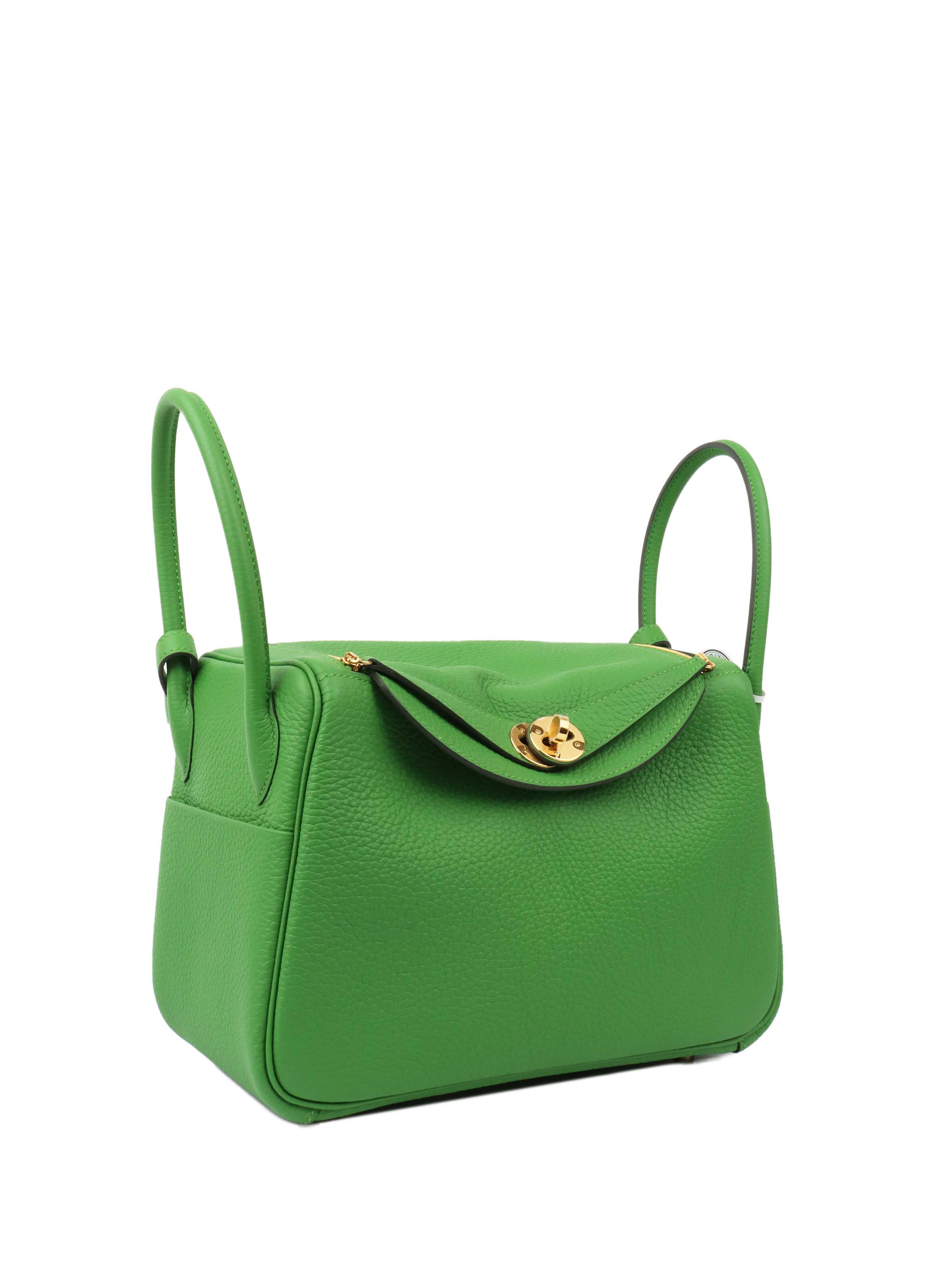 Hermes Lindy 26 Vert Yucca.