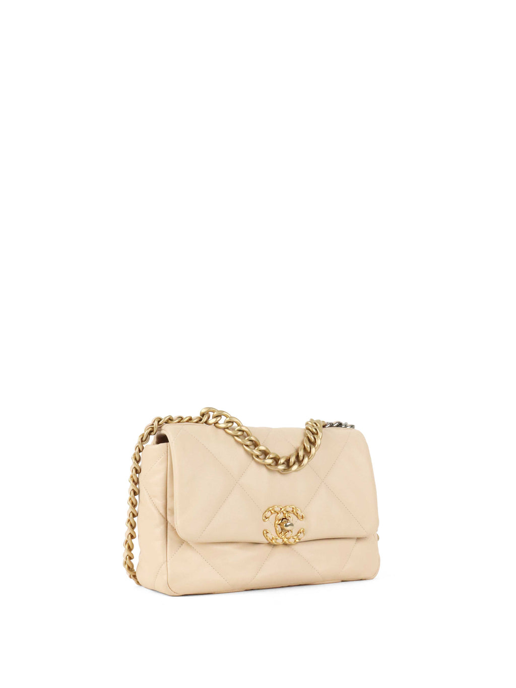Chanel Small Sand Beige C19 Bag