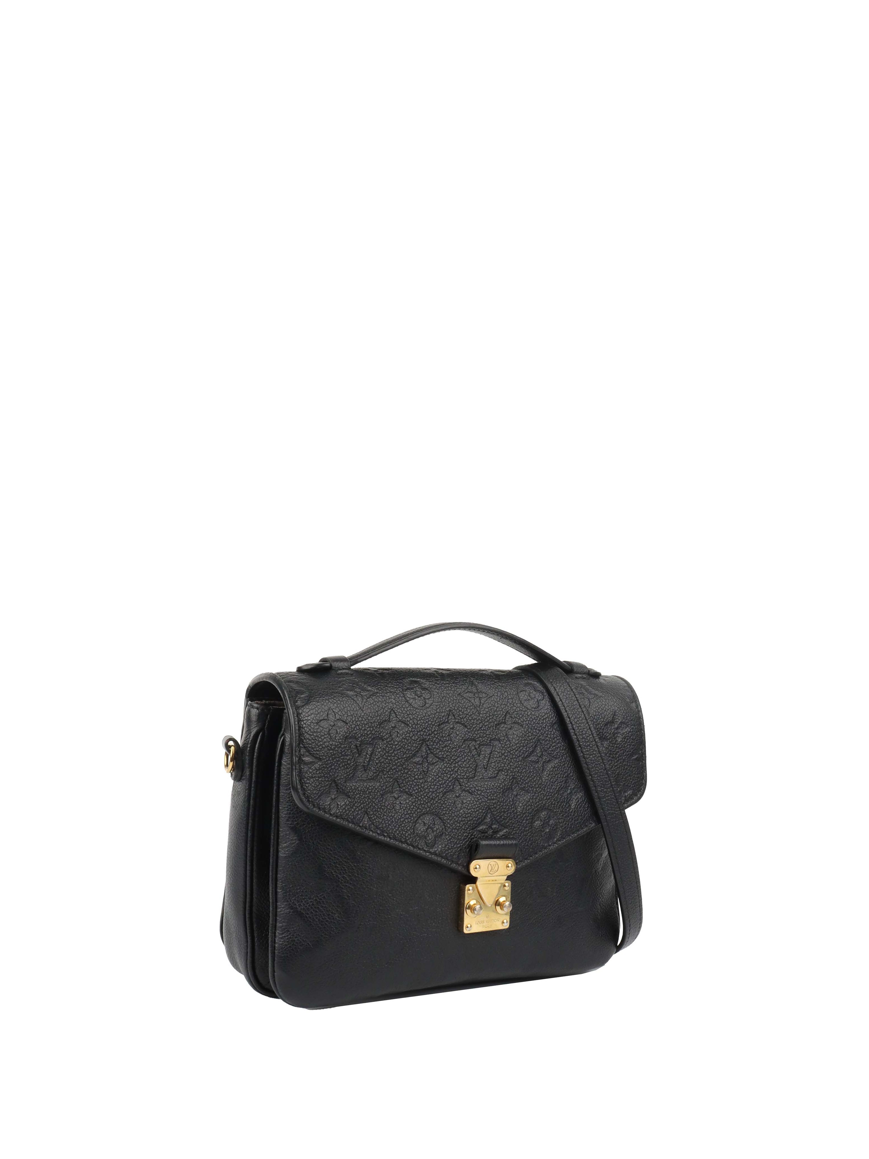 Louis Vuitton Black Pochette Métis Bag.