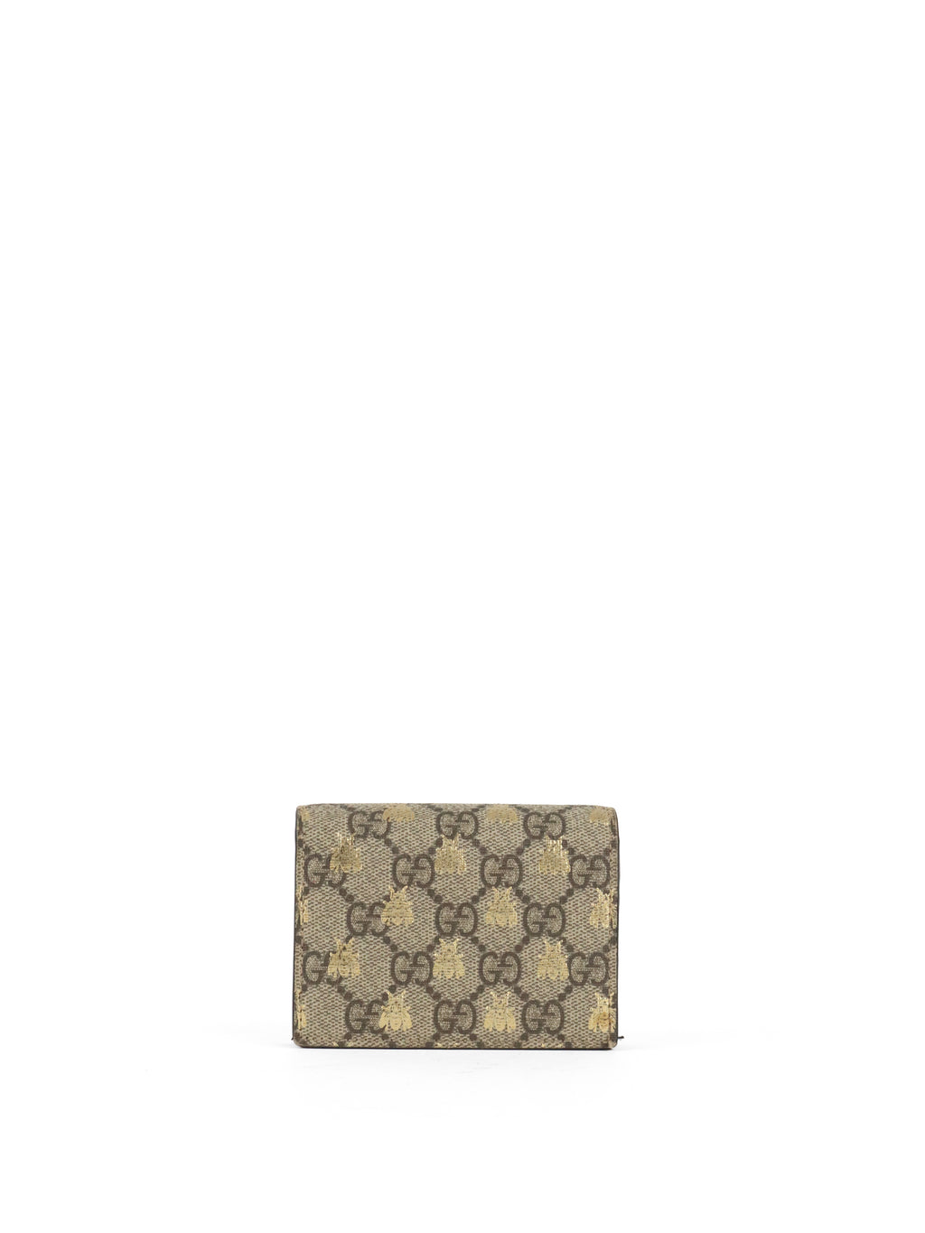 Gucci GG Supreme Bee Print Card Case