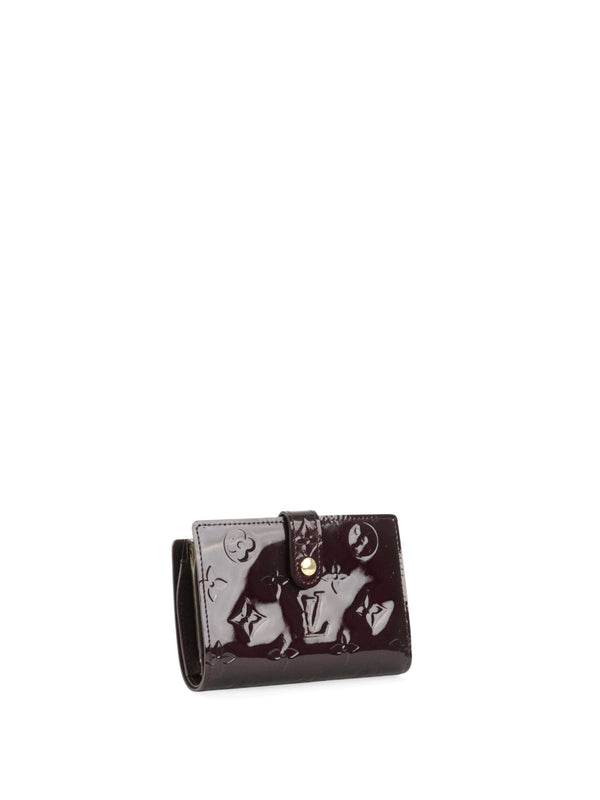 Louis Vuitton Amarante Monogram Vernis Bifold Wallet