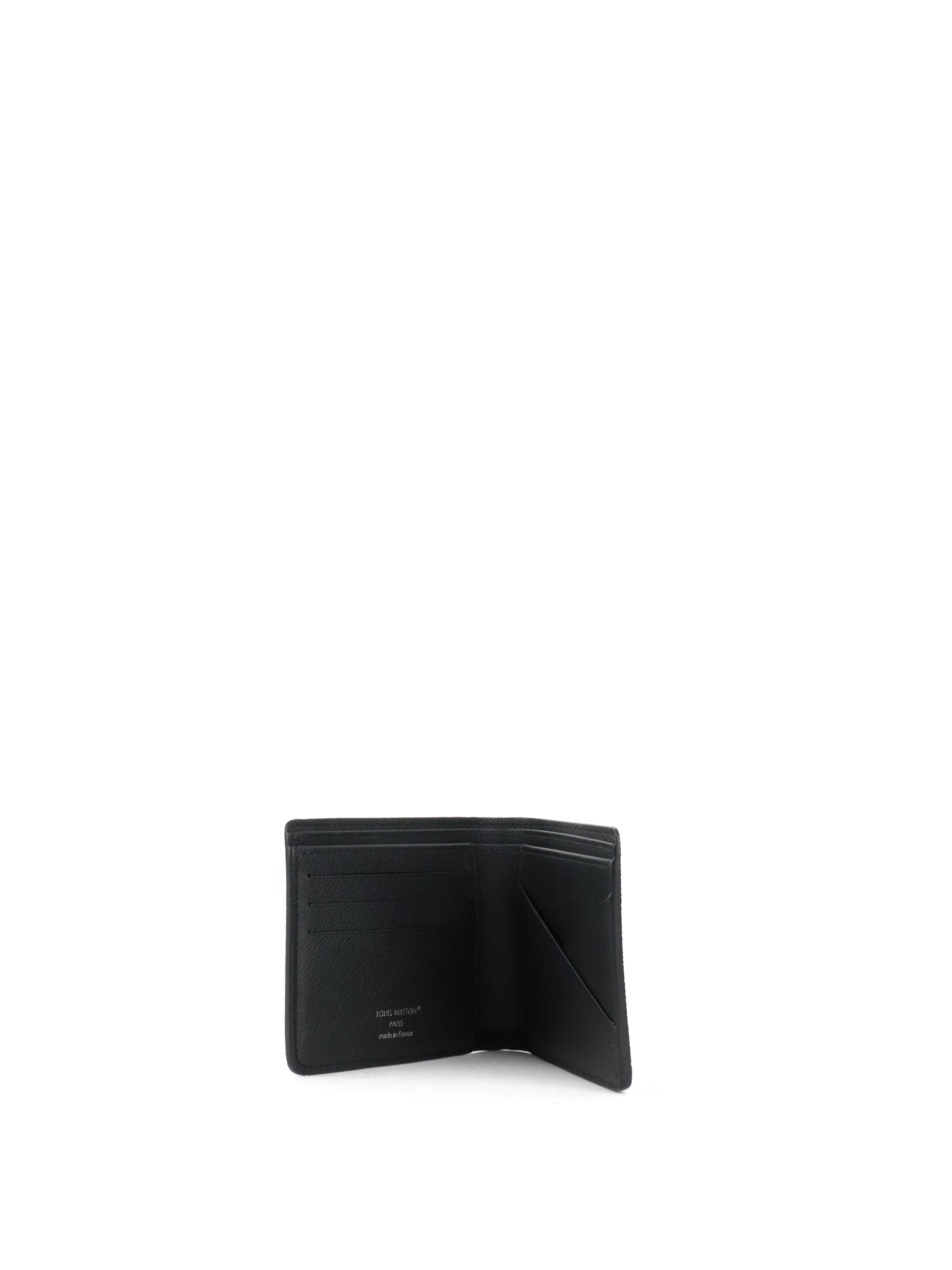 Louis Vuitton Black Monogram Multiple Wallet