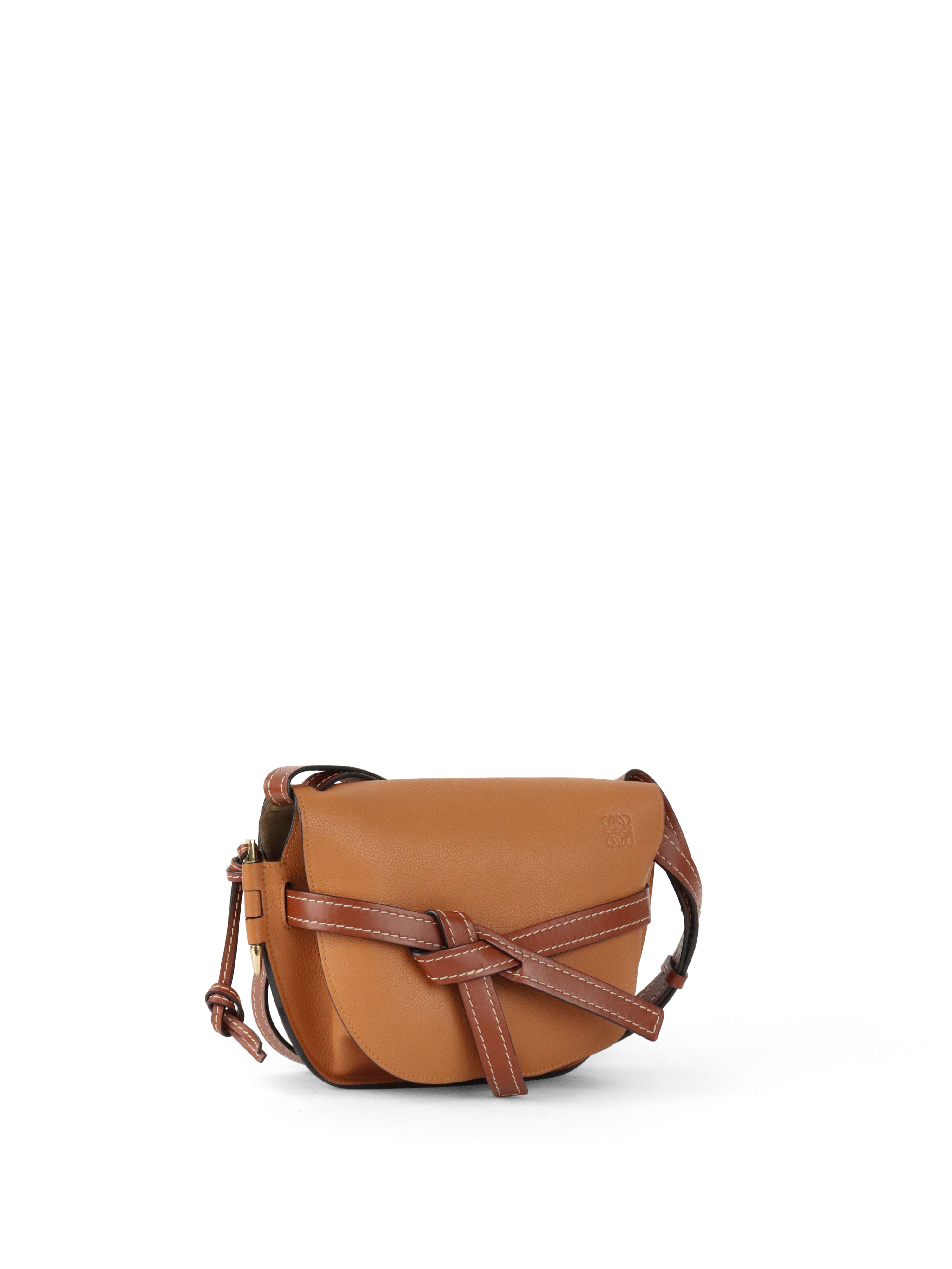 Loewe Small Gate Tan Bag