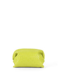 Bottega Veneta Green Kiwi Intrecciato Clutch