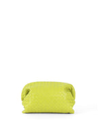 Bottega Veneta Green Kiwi Intrecciato Clutch