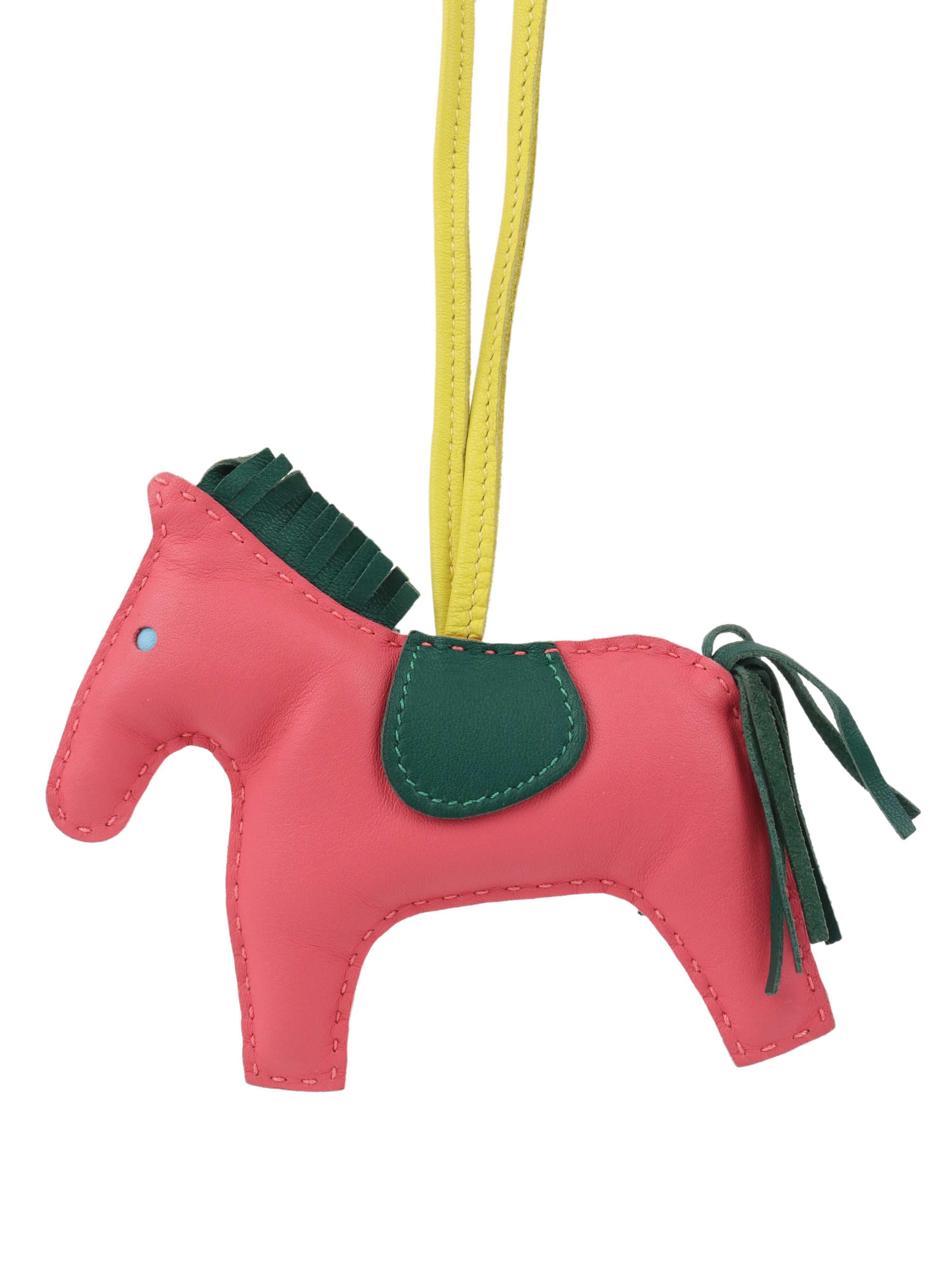 Hermes Pink & Green Rodeo MM.