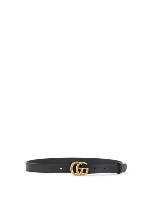 Gucci Black Thin Belt Size 75