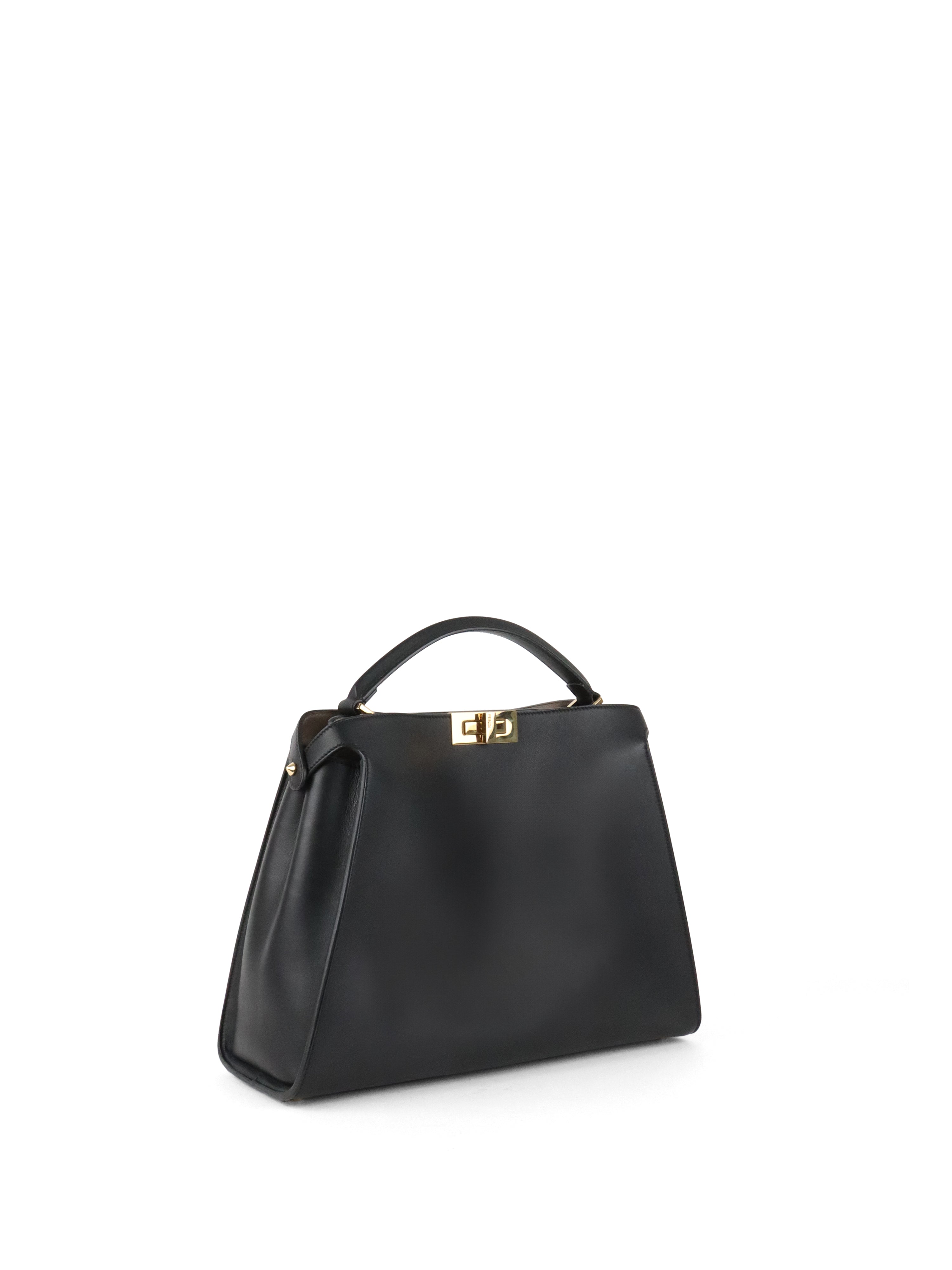 Fendi Black Peekaboo Bag GHW