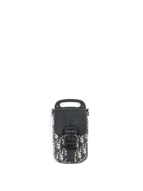 Dior Oblique Saddle Vertical Bag