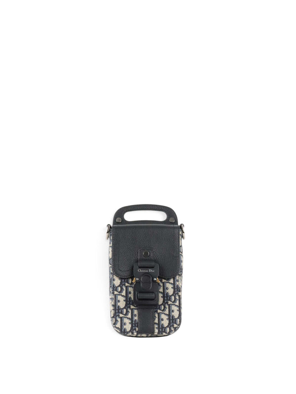 Dior Oblique Saddle Vertical Bag