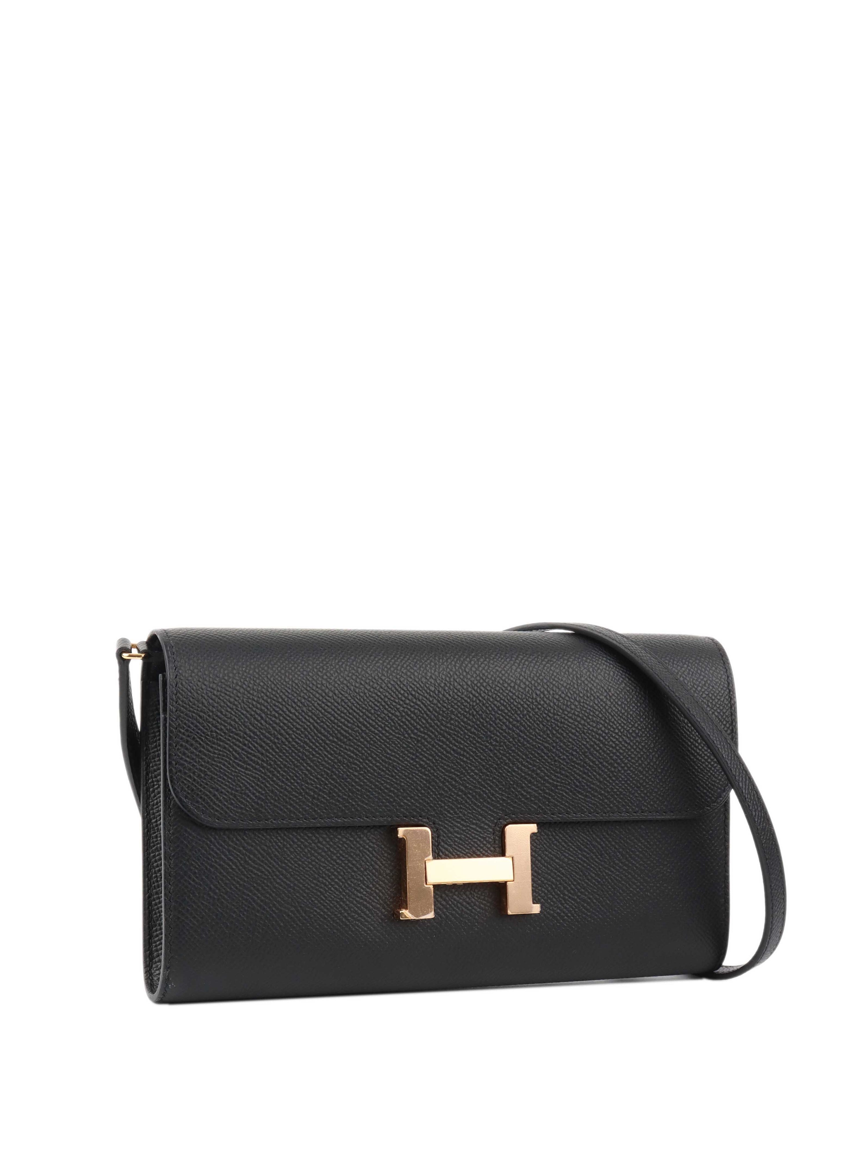 Hermes Noir Constance To Go RGHW.