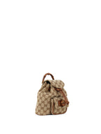 Gucci Bamboo GG Canvas Mini Backpack