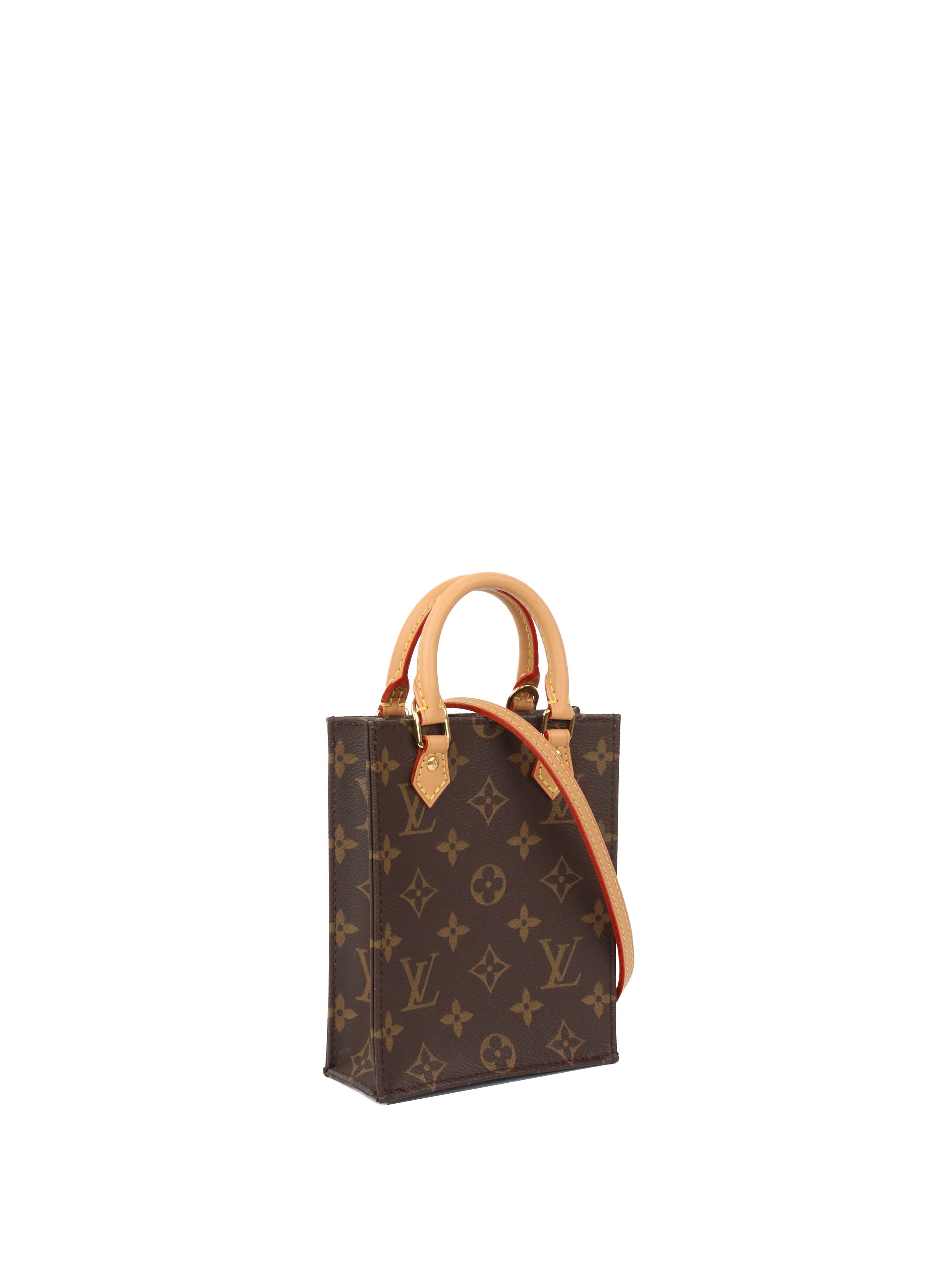 Louis Vuitton Monogram Petit Sac Plat.