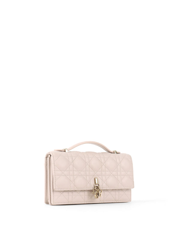 Dior Lingerie Pink Cannage My Dior Mini Bag