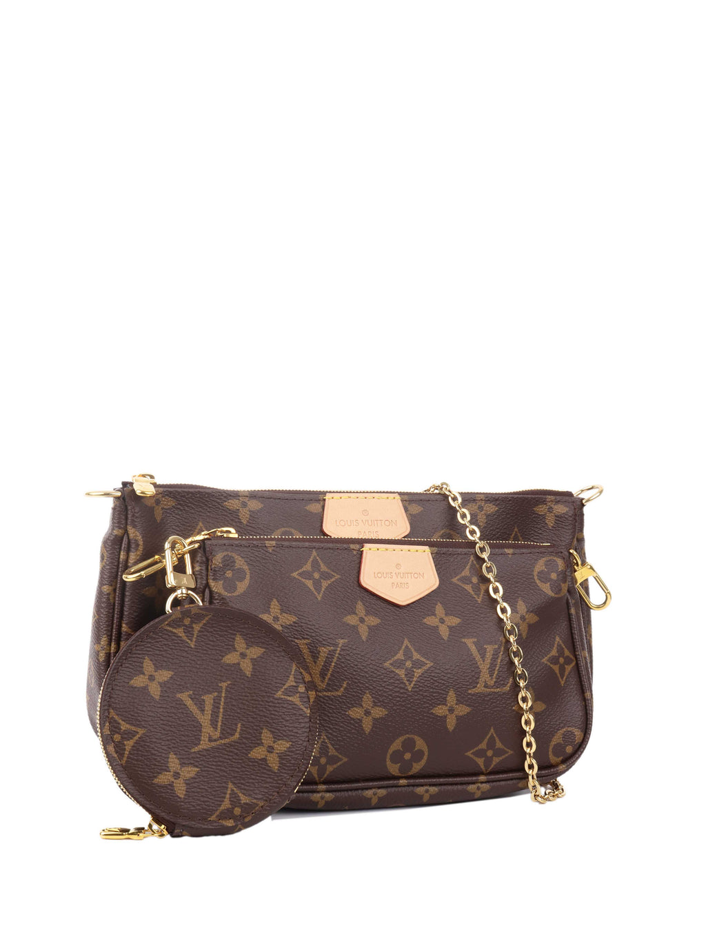 Louis Vuitton Khaki Multi Pochette Accessoire.