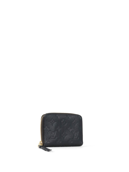 Louis Vuitton Black Empreinte Zippy Coin Wallet