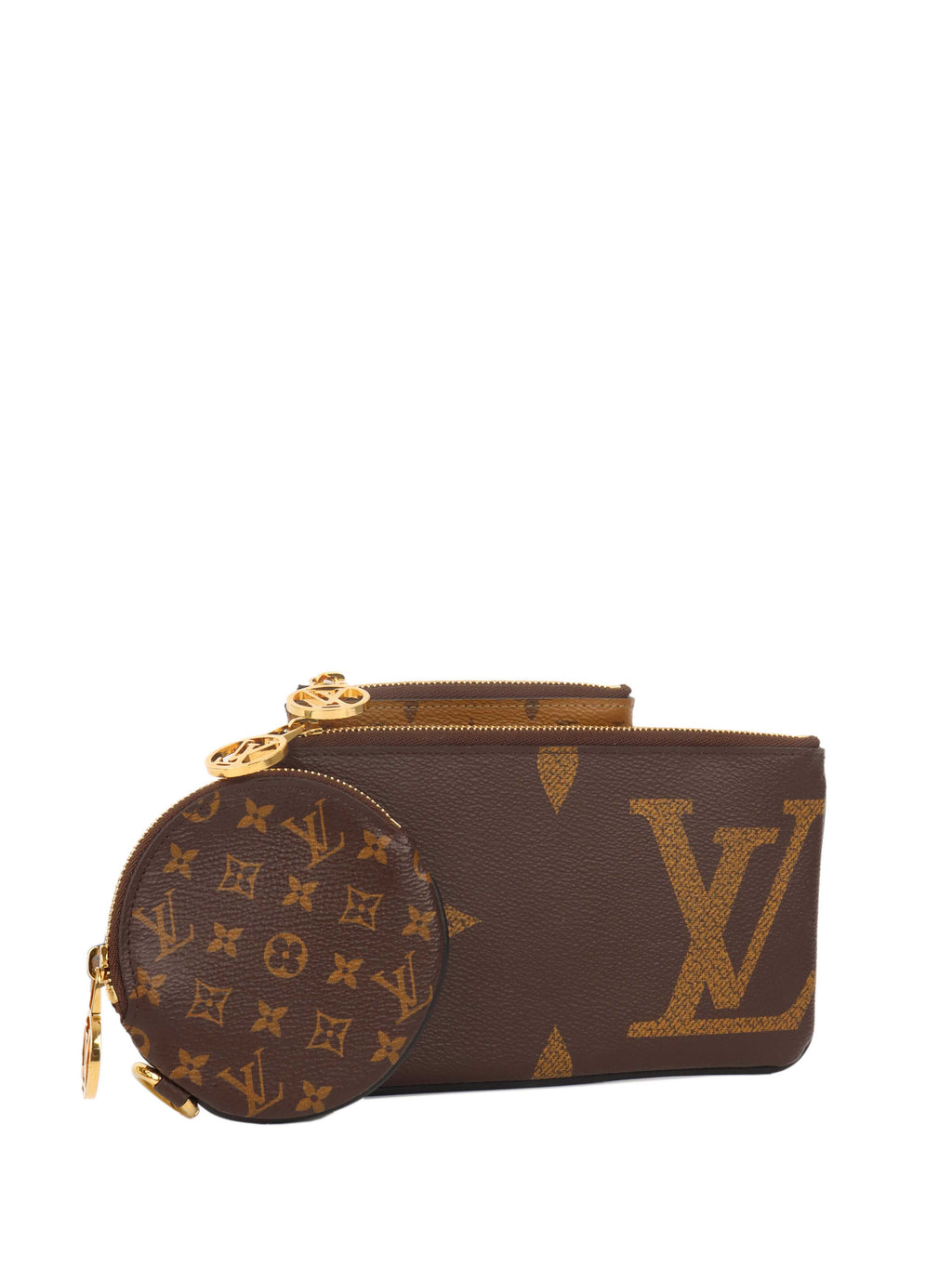Louis Vuitton Monogram Trio Pouch.