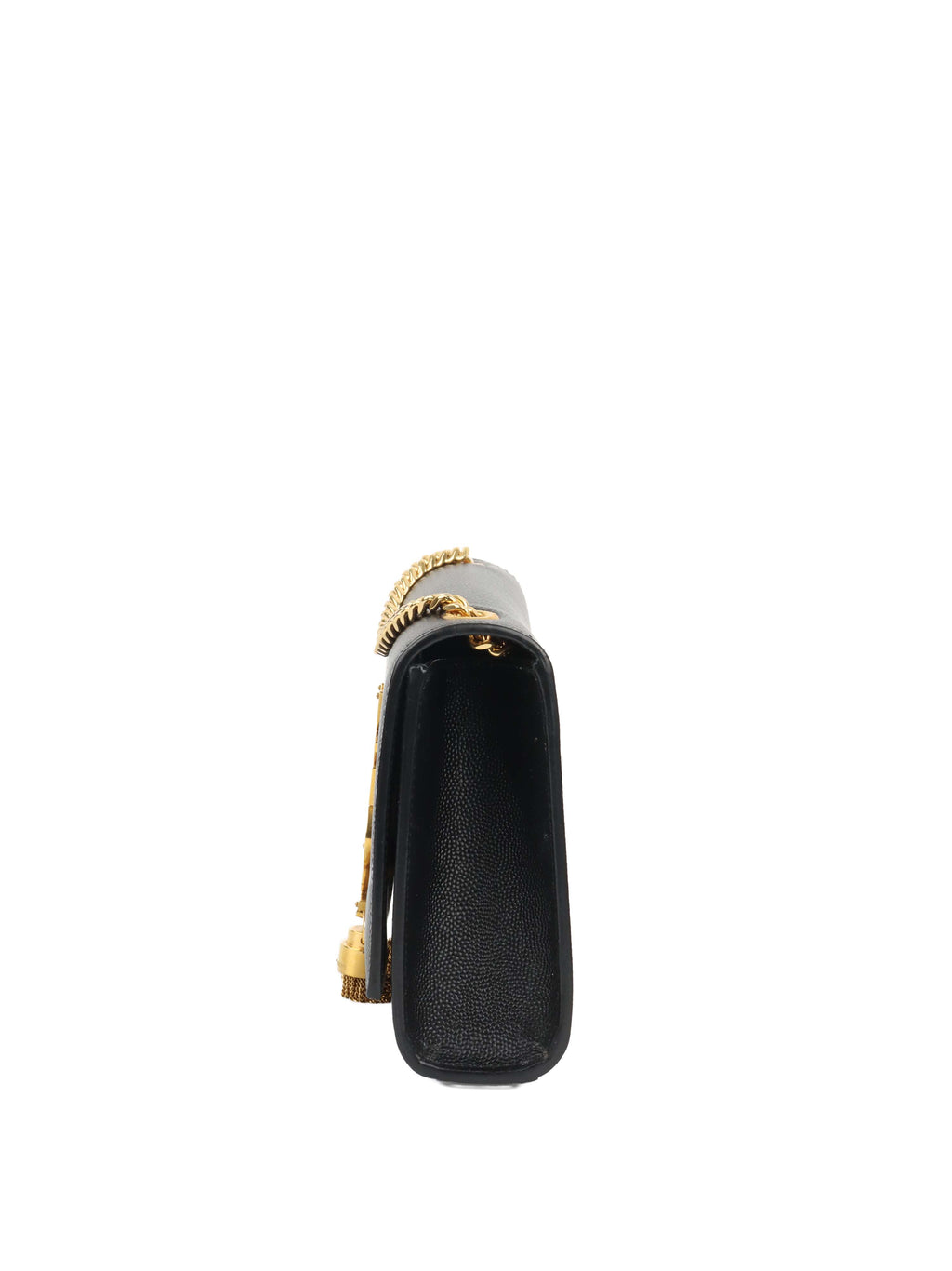 Saint Laurent Black Small Kate Tassel Shoulder Bag.
