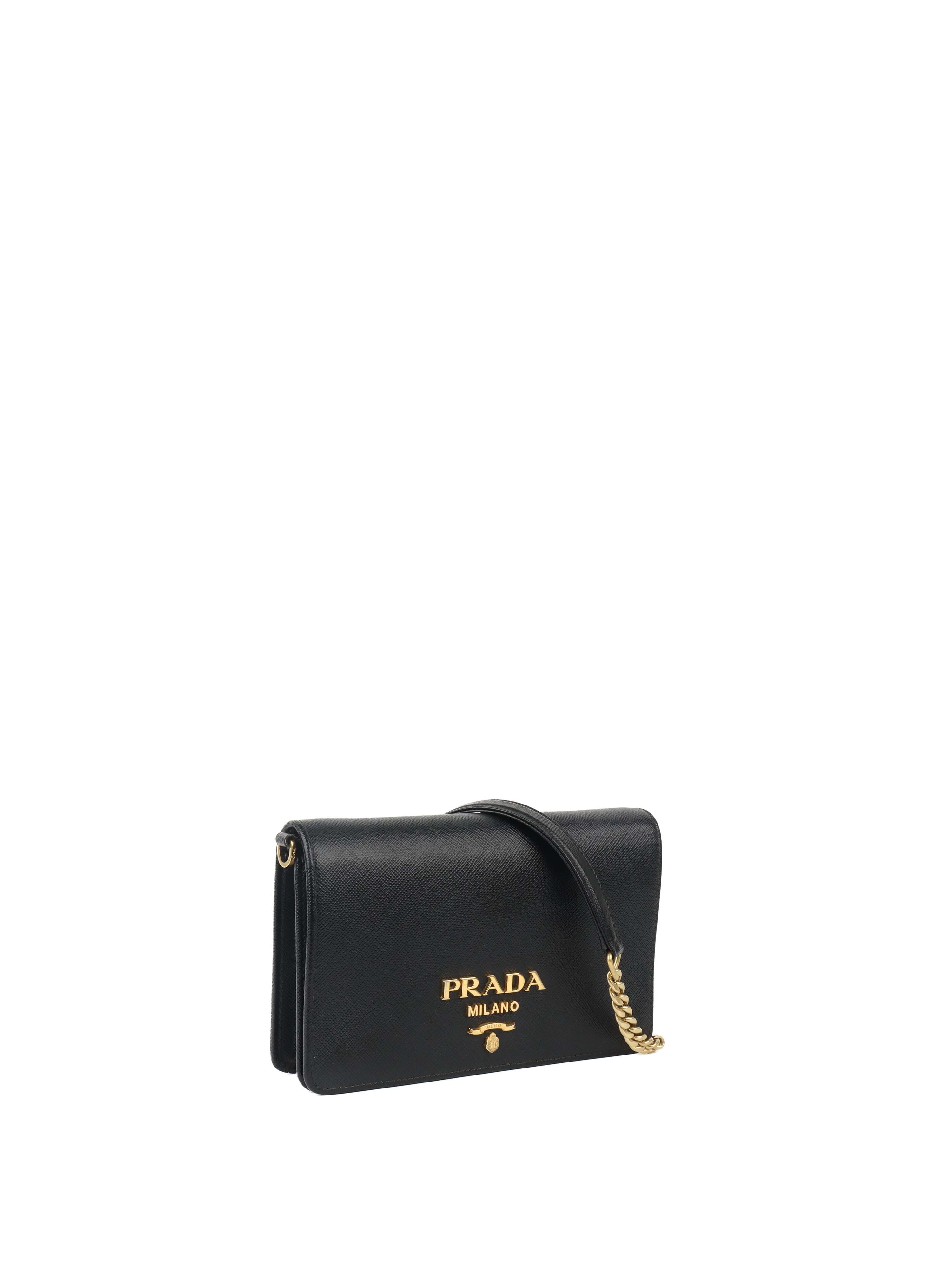 Prada Black Mini Saffiano Leather bag