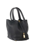 Hermes Picotin Lock 18 Touch Bag with Alligator Handle