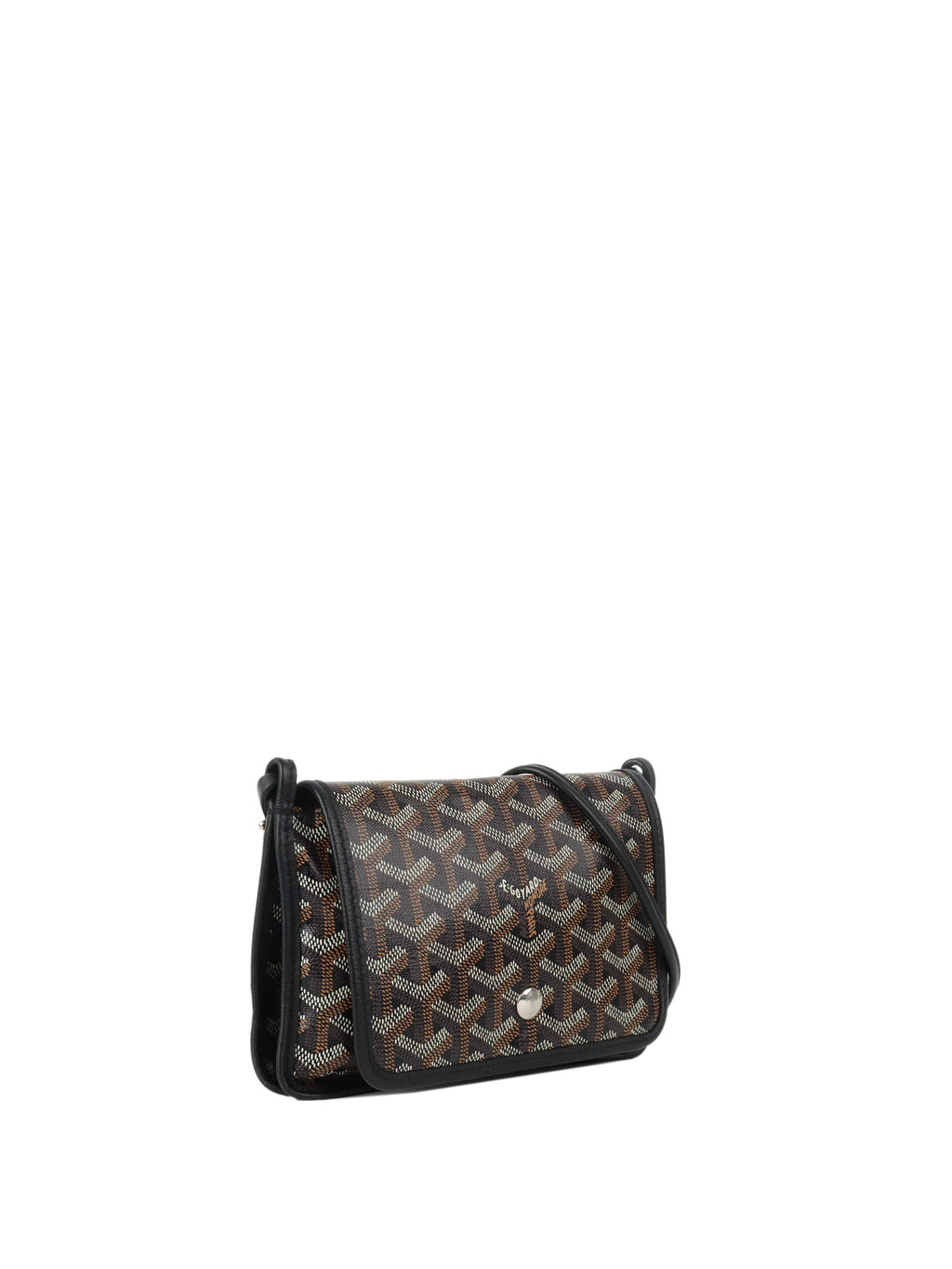 Goyard Black Plumet Pocket Wallet.
