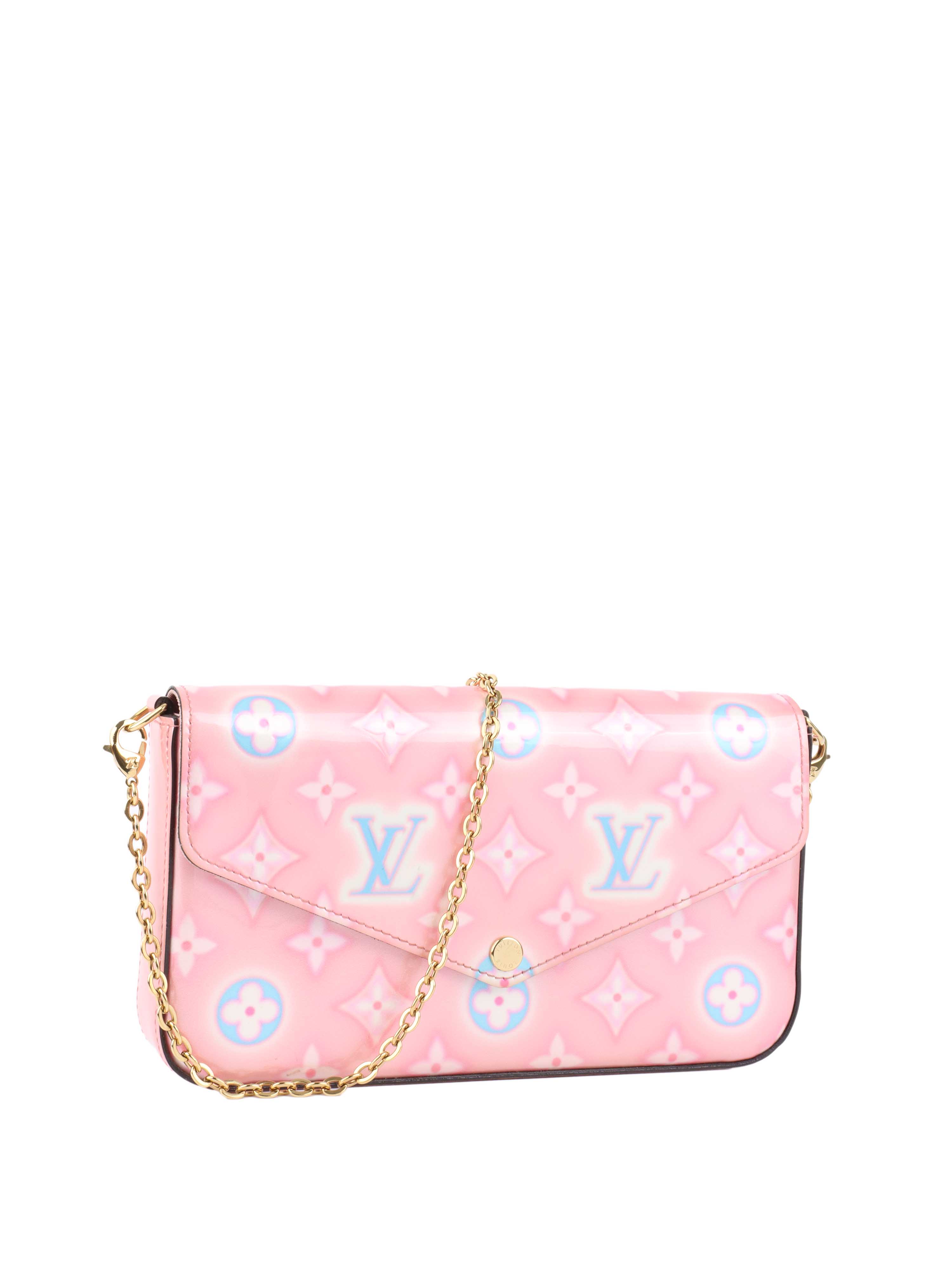 Louis Vuitton Vernis Valentine Felicie Pochette.