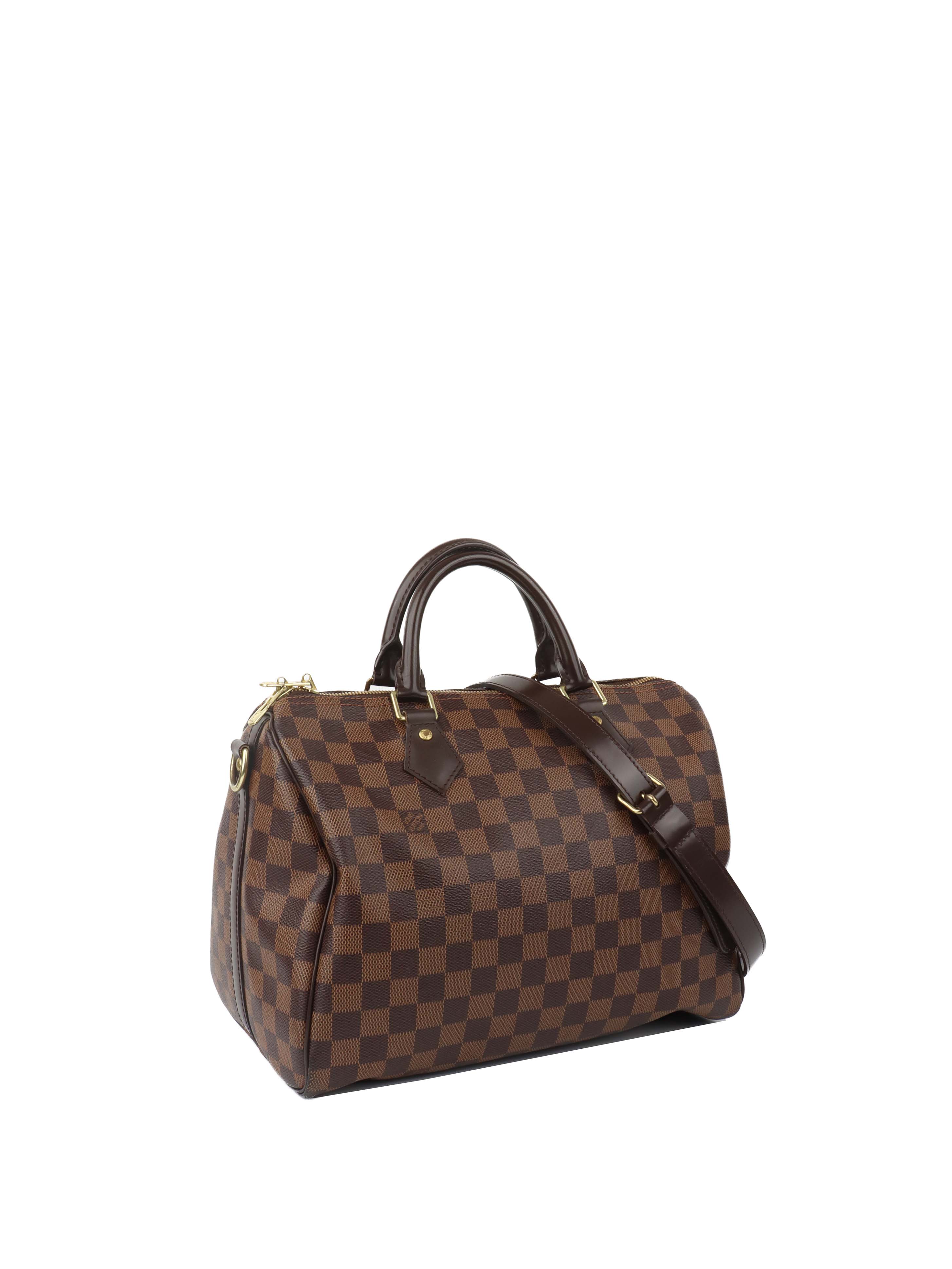 Louis Vuitton Damier Ebene Bandouliere Speedy 30