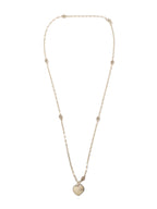 Gucci Silver Heart Necklace.