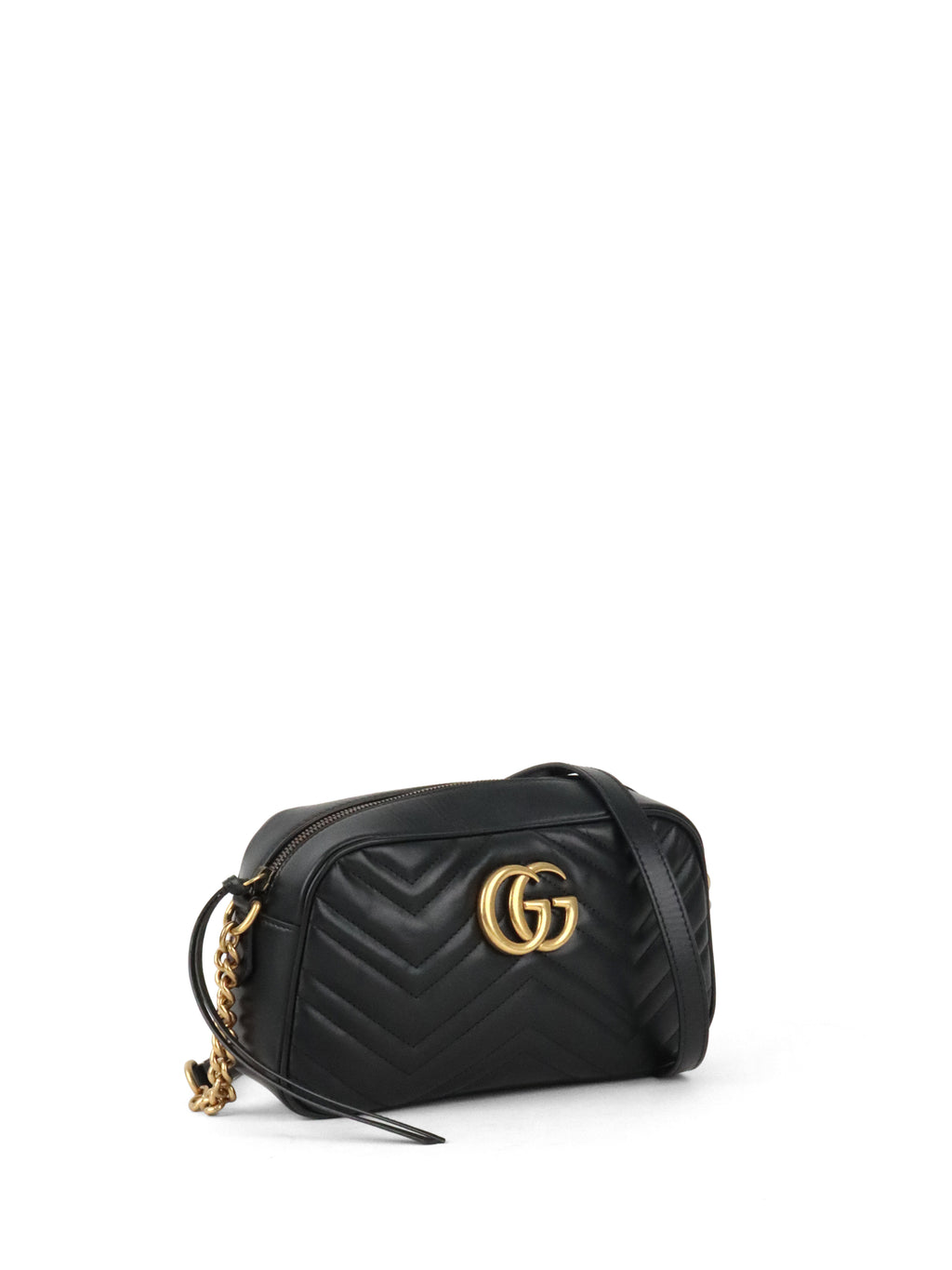 Gucci Black Marmont Camera Bag Small
