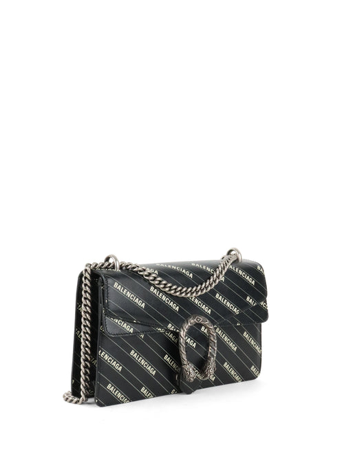 Gucci x Balenciaga Small Black Dionysus The Hacker Project Bag