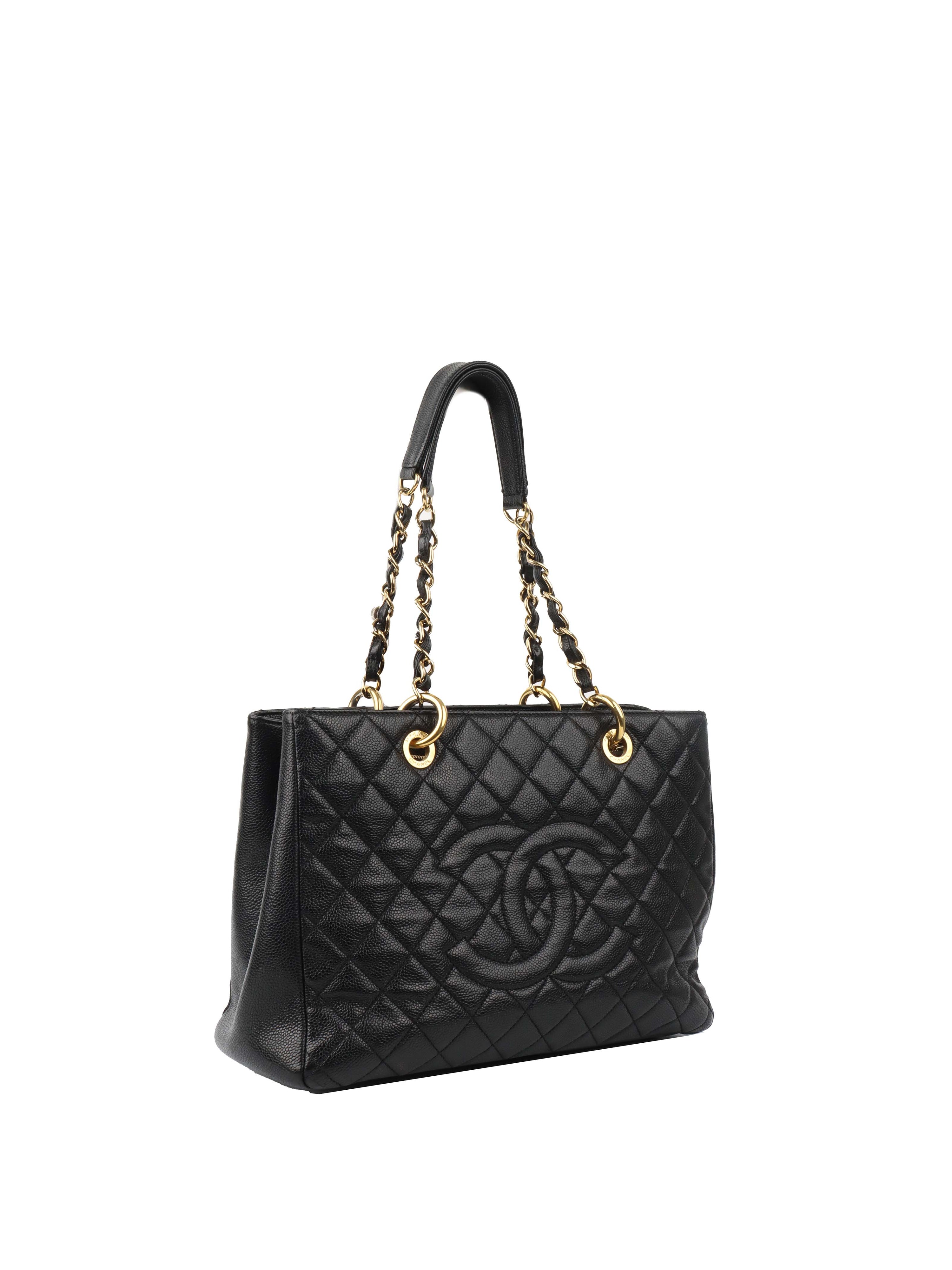 Chanel Caviar Black GST Shoulder Bag