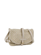 Louis Vuitton Monogram White and Cream Shoulder Bag.