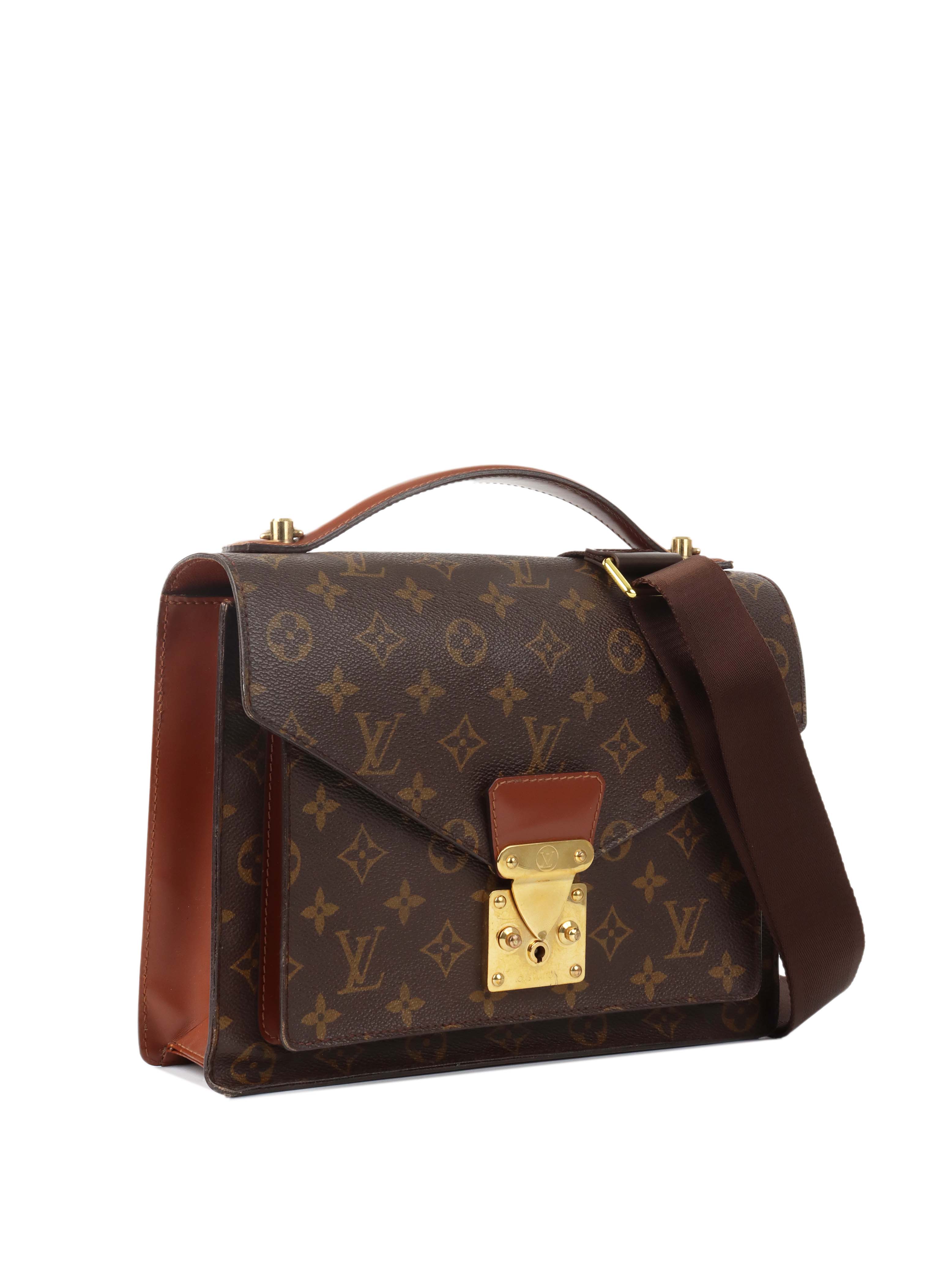 Louis Vuitton Monogram Monceau 28 Bag.