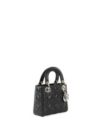 Dior Black Cannage Mini Dior SHW
