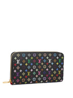 Louis Vuitton x Murakami Black Monogram Wallet.