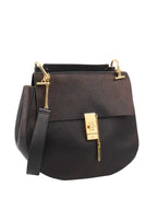 Chloe Black Large Drew Bag.